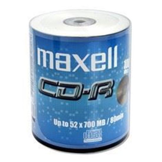 Obrázok z CD-R Maxell 700MB 52x spindle*100