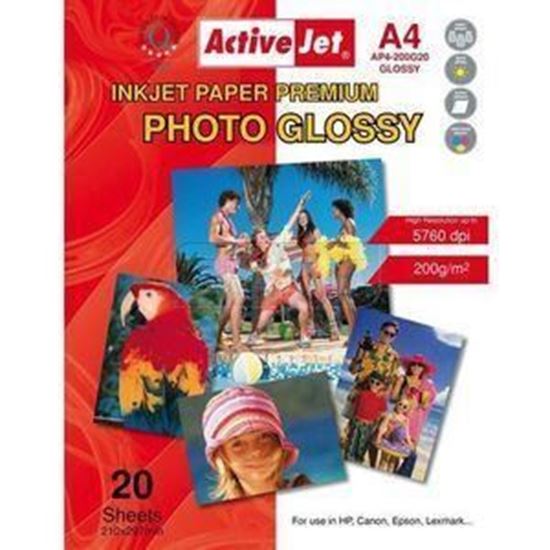 Obrázok z Photo papier glossy A4 20ks AP4-200G20