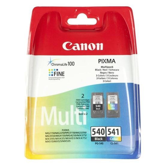 Obrázok z Canon PG-540 black + CL-541 color