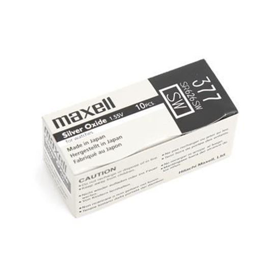 Obrázok z Maxell batéria SR626SW 377 blister*1
