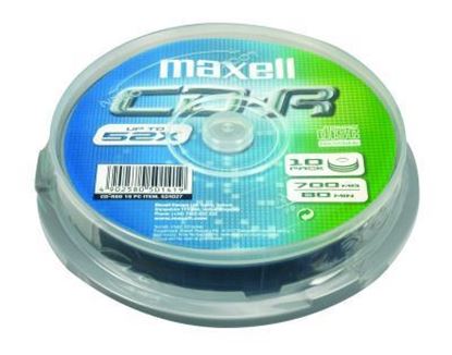 Obrázok: CD-R Maxell 700MB 52x cake*10 