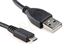 Obrázok: Kábel USB na micro USB GEMBIRD 1 m (čierny)