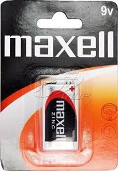 Obrázok z Maxell batéria 9V  Mang/Zinc. Blister 1 