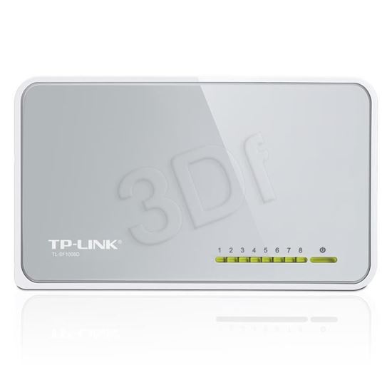 Obrázok z TP-LINK TL-SF1008D Switch 8xRJ45 10/100