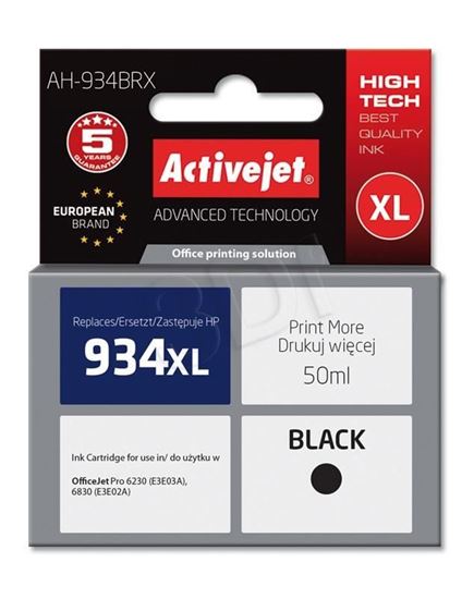 Obrázok z ActiveJet AH-934BRX náhrada HP no.934XL black
