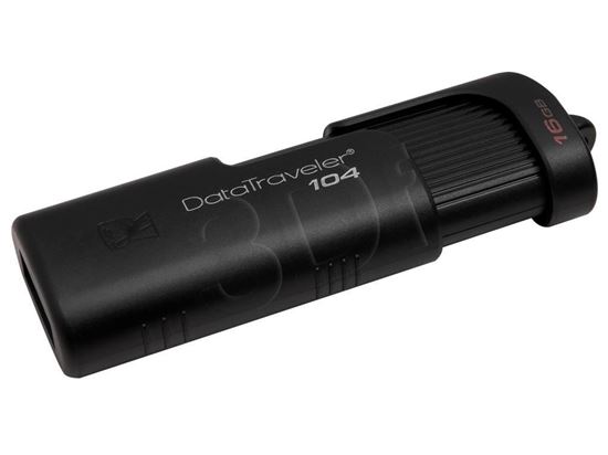 Obrázok z Kingston DataTraveler DT104/16GB (16GB; USB 2.0; black)