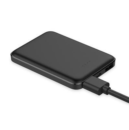 Obrázok z Platinet Power bank 5000mAh polymer portable black +micro USB  
