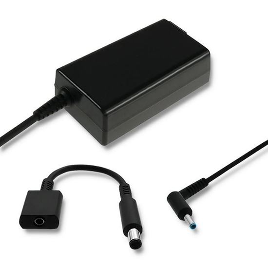 Obrázok z Qoltec Notebook adapter HP (19 V; 3,33 A; 65W; 4.5 mm x 3 mm)