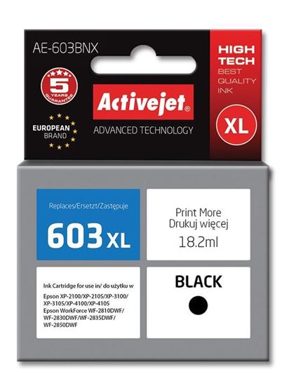 Obrázok z ActiveJet AE-603BNX Epson 603XL, black