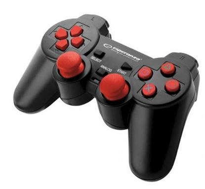 Obrázok: Esperanza Gamepad EGG106R (PC, PS2, PS3)