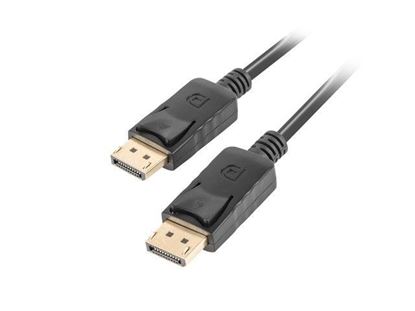 Obrázok: Lanberg kábel CA-DPDP-10CC-0030-BK DisplayPort M - DisplayPort M; 3m; black