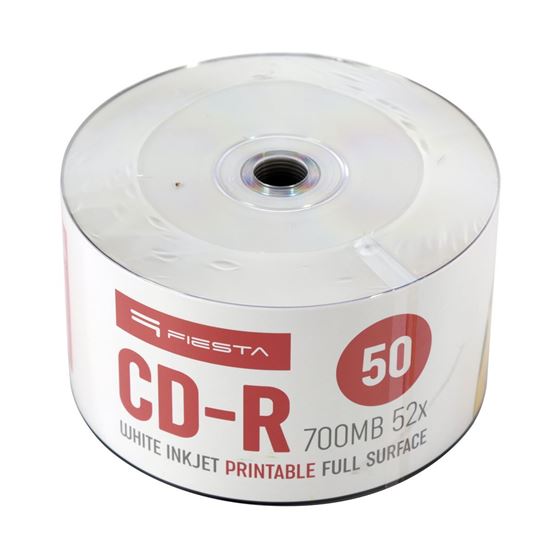 Obrázok z CD-R Freestyle 700MB 52x Printable spindle*50 white