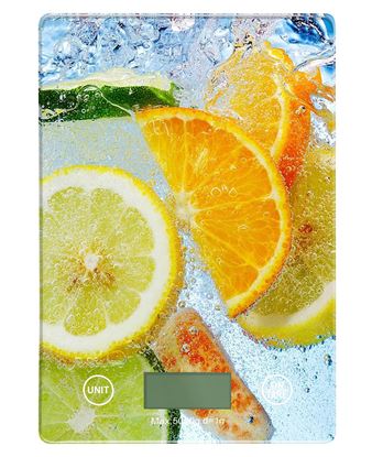Obrázok: OMEGA kuchynská váha do 5 kg, digitálna, CITRUS