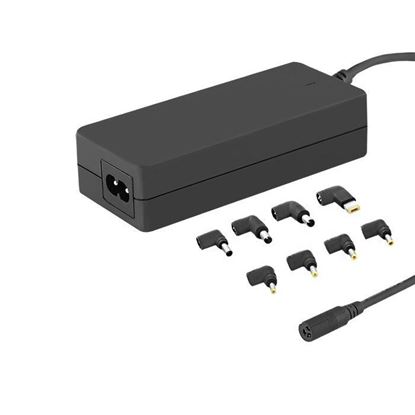 Obrázok: QOLTEC Univerzálna nabíjačka na NB 65W 8 adapt.