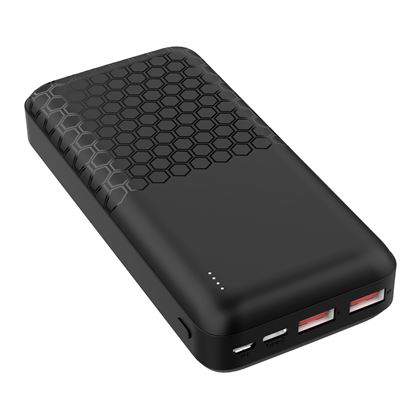 Obrázok: Platinet Power bank 20000 mAh 20W PD/22,5 QC Black
