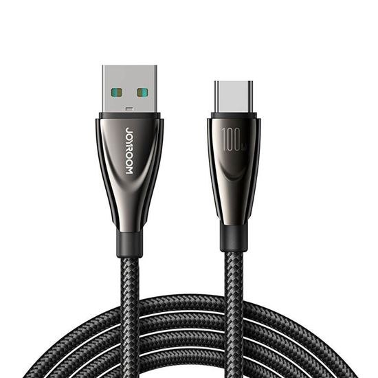 Obrázok z Joyroom kábel Pioneer 100W USB do USB-C SA31-AC6 / 100W / 1,2 m (čierny)