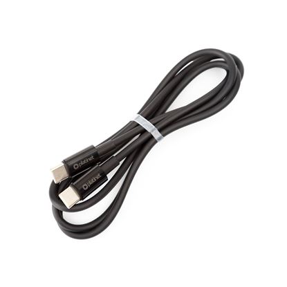 Obrázok: PLATINET SMARTPHONE CABLE TYPE C TO TYPE C 3A 60W 1M BLACK