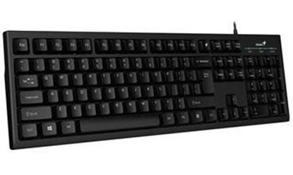 Obrázok: Klávesnica Genius KB-100 USB CZ+SK čierna