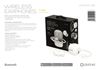 Obrázok z Platinet Bluetooth slúchadlá  V5.3  TWS + nabíjacia stanica  180mAh white