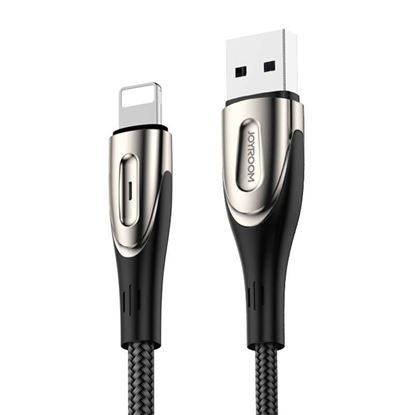 Obrázok: Joyroom kábel USB na Lightning Sharp S-M411 2,4A, 3 m (čierny)