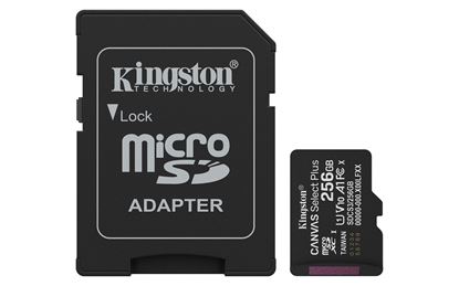 Obrázok: Kingston microSDXC 256GB Canvas Select Plus 3 +adaptér