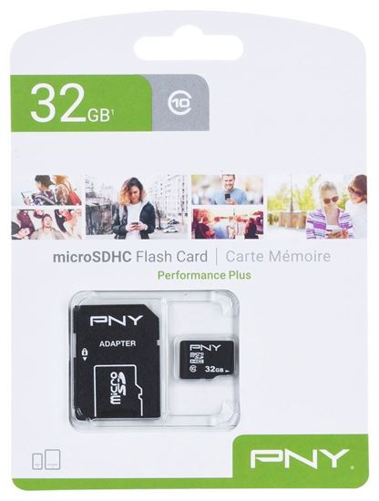 Obrázok z PNY Performance microSDHC 32 GB Class10 + adapter