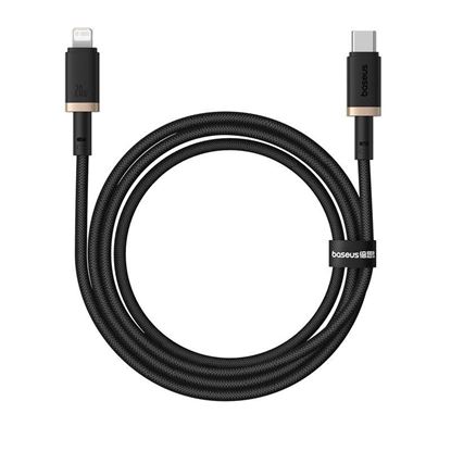 Obrázok: Baseus kábel USB-C pre Lightning Cafule, PD, 20 W, 1 m (čierny)