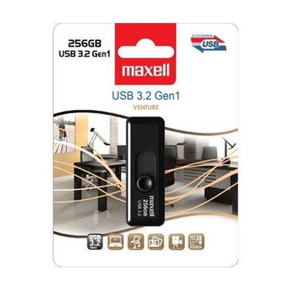 Obrázok: Maxell USB kľúč 256 GB Venture 3.2 Gen 1 black