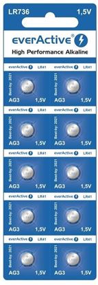 Obrázok: everActive batéria alkalická LR41, MINI G3 LR736, 10ks
