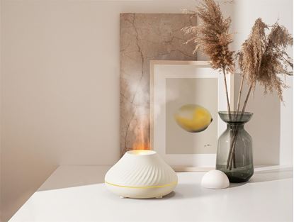 Obrázok: PLATINET AROMA DIFFUSER HUMIDIFIER  130 ML 6,5 W BIELA+10ml levanduľový esenc. olej