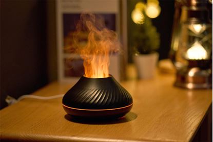 Obrázok: PLATINET AROMA DIFFUSER HUMIDIFIER  130 ML 6,5 W ČIERNA+10ml levanduľový esenc. olej