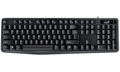 Obrázok: Klávesnica Genius KB-117, káblová USB,SK- CZ, black