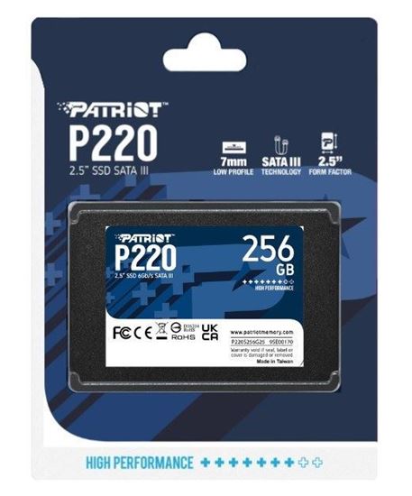 Obrázok z Patriot SSD P220 256GB SATA3 2,5"