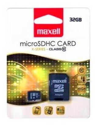 Obrázok: Maxell SDHC 32GB; Class 10, 80MB/s UHS-I U1+adaptér