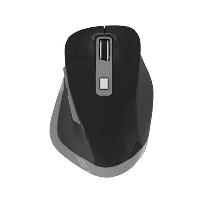 Obrázok: Myš bezkáblová nabíjateľná USB-C Omega OMC526, čierna/šedá