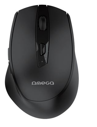 Obrázok: Myš bezkáblová nabíjateľná USB-C Omega OMC529, čierna
