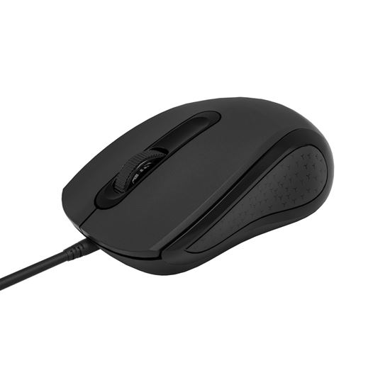 Obrázok z Myš káblová Omega 3D OFFICE 1200DPI 1,5m USB, OM441, čierna