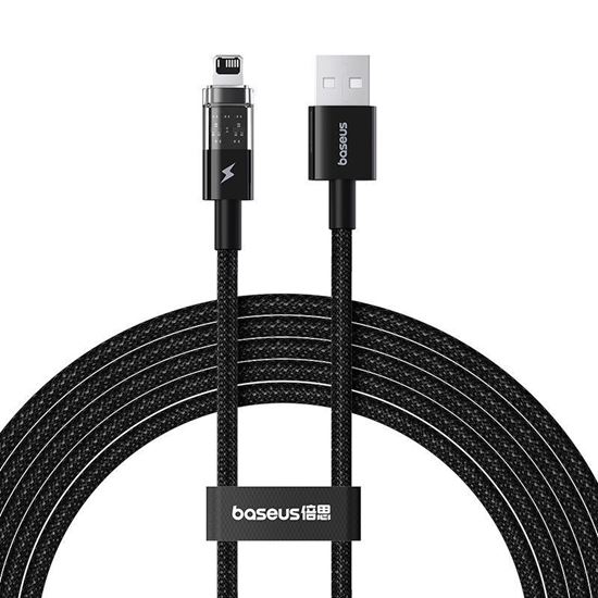 Obrázok z Baseus kábel USB - Lightning, 2,4A, 2 m (čierny)