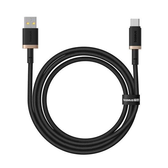 Obrázok z Baseus kábel USB - USB-C, 60W, 1m (čierny)