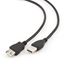 Obrázok: Kábel GEMBIRD USB 2.0 typu AM -  AF; 3m; black